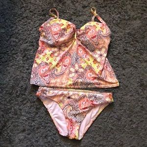 Victoria’s Secret size 36d tankini and M bottoms